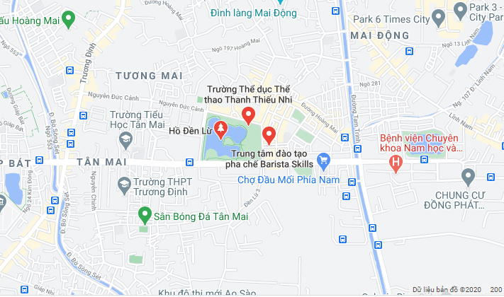Sân thi sát hạch lái xe Hồ Đền Lừ – Quận Hoàng Mai
