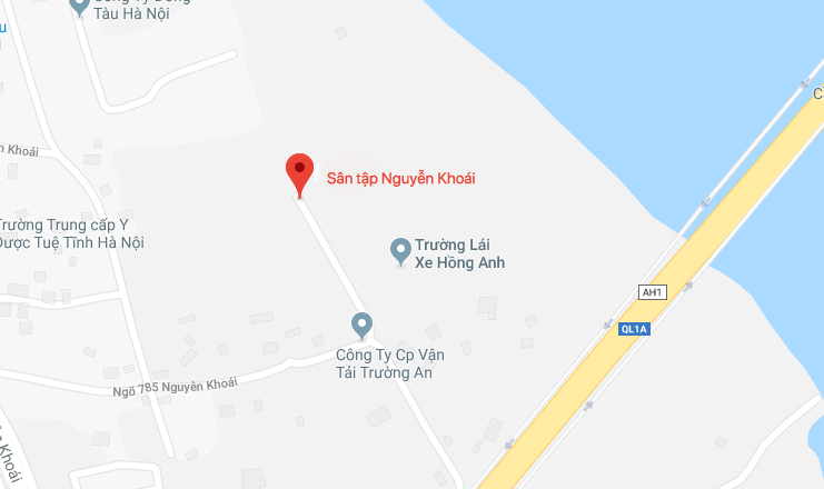 Sân thi sát hạch lái xe Nguyễn Khoái