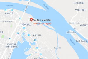 Sân tập lái xe Nhật Tân quận Tây Hồ