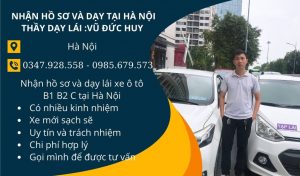 Thầy nhận hồ sơ và đào tạo lái xe ô tô B1 B2 C tại Hà Nội