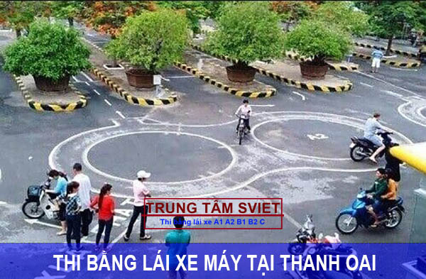 Thi bằng lái xe máy tại Thanh Oai