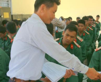 Đào tạo dạy nghề cho bộ đội có thẻ học nghề tại Phú Thọ