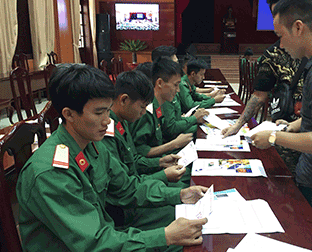 Đào tạo dạy nghề cho bộ đội có thẻ học nghề tại Tuyên Quang