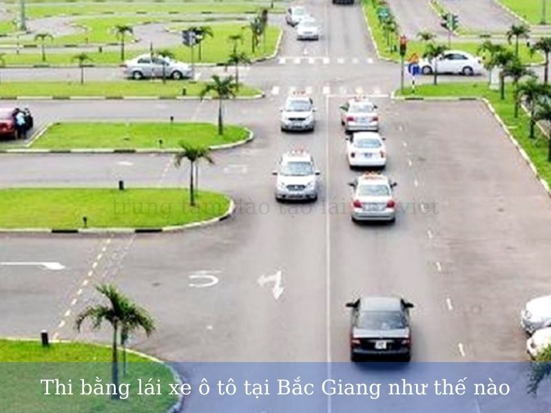 Thi bằng lái xe ô tô tại Bắc Giang như thế nào