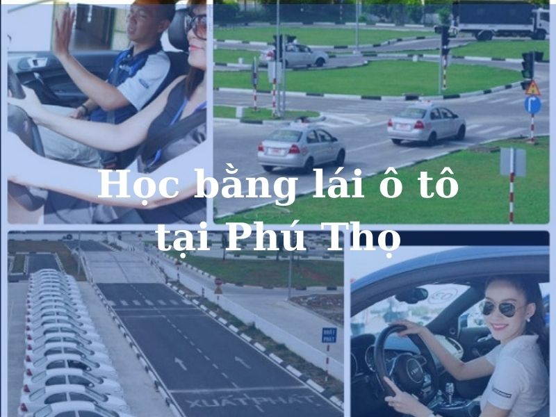 Học bằng lái ô tô tại Phú Thọ
