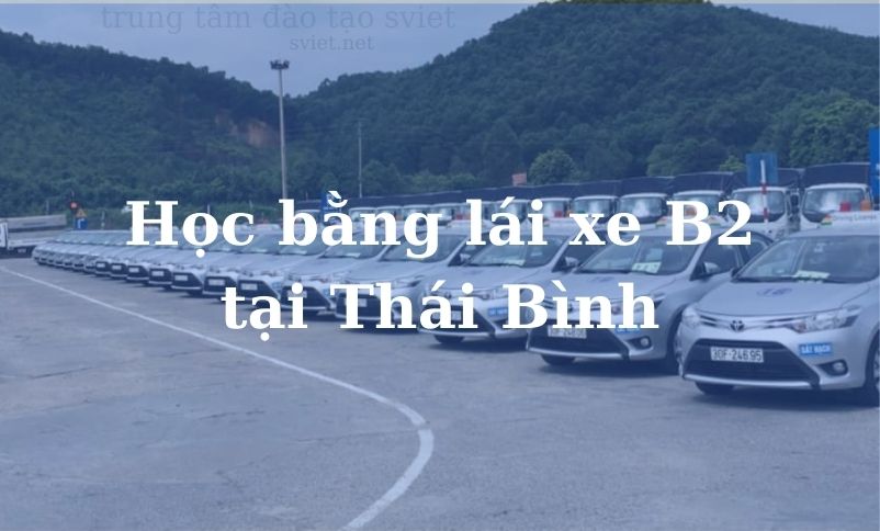 Học bằng lái xe B2 Tại Thái Bình