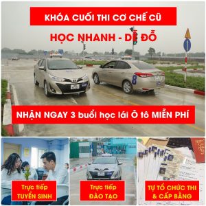 học lái xe o to b2 tại Hà an