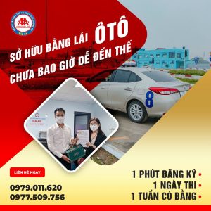 học lái xe o to b1 tại Hà an