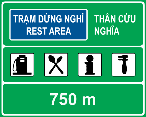 Ý nghĩa các biểu tượng ghi trên biển chỉ dẫn là gì?