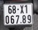 Biển số xe 68 là tỉnh nào Biến số xe Kiên Giang số nào