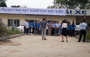 Cơ sở vật chất của trung tâm thi bằng lái xe Sao Bắc Việt tại Hà Nội