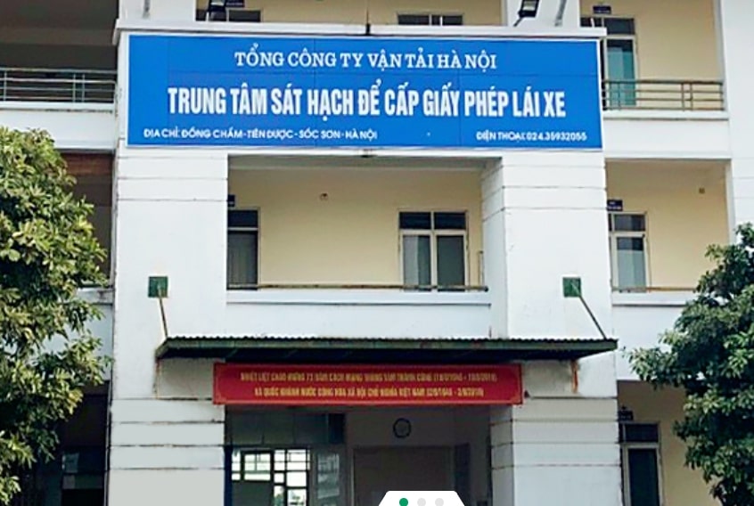 trung tâm thi bằng lái xe Đề Cấp thành phố Hà Nội