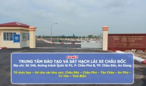 trung tâm thi lái xe giao thông vận tải GTVT An Giang