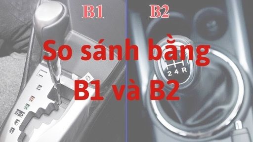 So sánh bằng lái xe ô tô B1 và B2 nên học loại nào