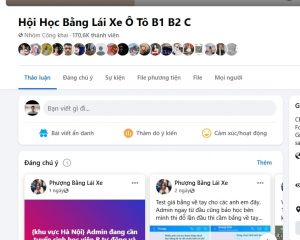 hội nhóm học bằng lái xe ô tô lớn nhất